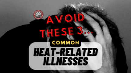 Common heat related illnesses